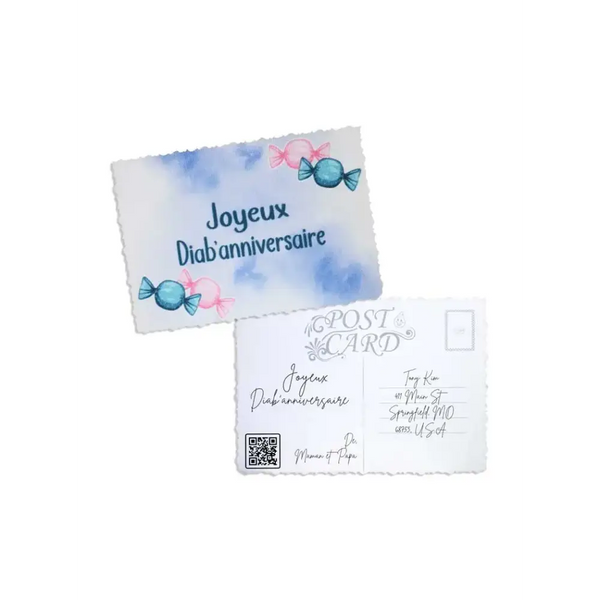 Diaversary Postcards - Kaio Cards