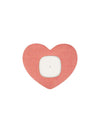 Simplera Sync heart shape adhesive patch for kids CGM sensor comfortable and secure overpatch design