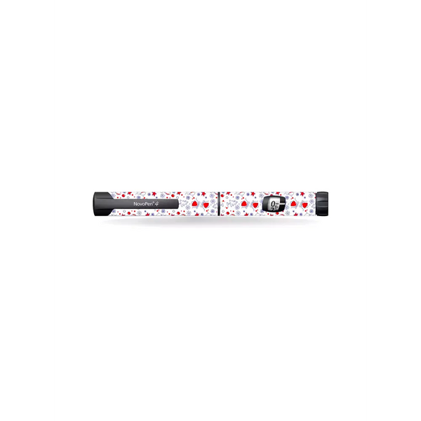 Baseball bat with red polka dots from NovoPen Echo Stickers Christmas 2024 collection