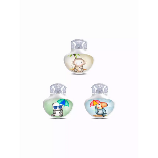 Guardian Enlite Stickers - Summer Edition, featuring vibrant summer designs for sensor protection.