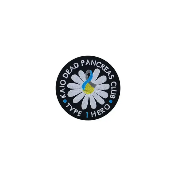 Embroidered Iron-On Patches - Dead Pancreas Club