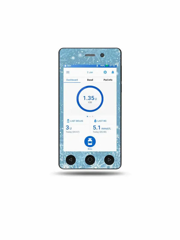 Omnipod DASH Sticker - Winter Collection