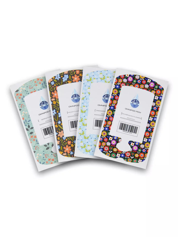 Omnipod PDM Stickers - Spring Collection