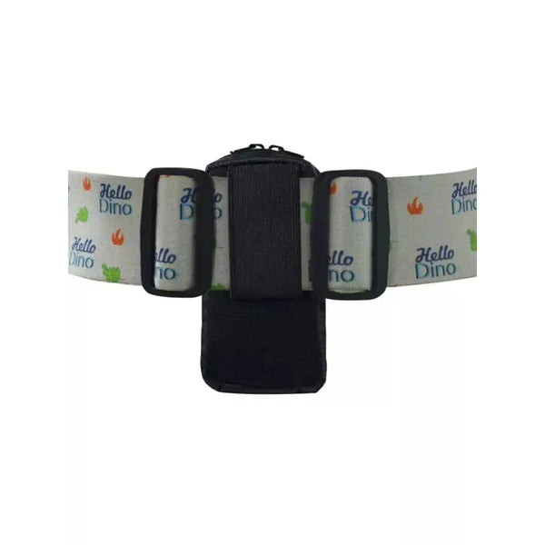 Child's Dia-Insulin Pump Case with belt attachment in fun print for insulin pump storage.