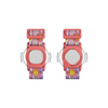 Medtronic Simplera Armband for Kids with Rotating Clip, vibrant prints, adjustable fit.