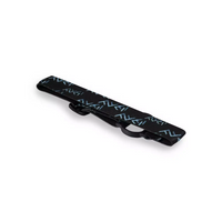 Sibionics GS1 CGM adjustable armband in black with design pattern.