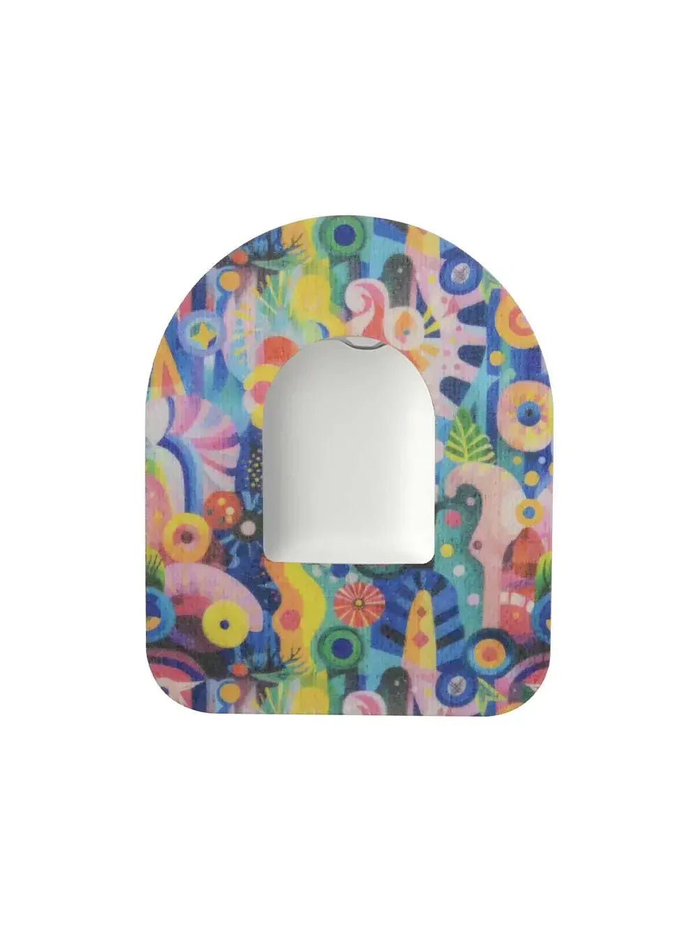 Αυτοκόλλητο επίθεμα για pod Omnipod, σχέδιο Ethereal Bloom