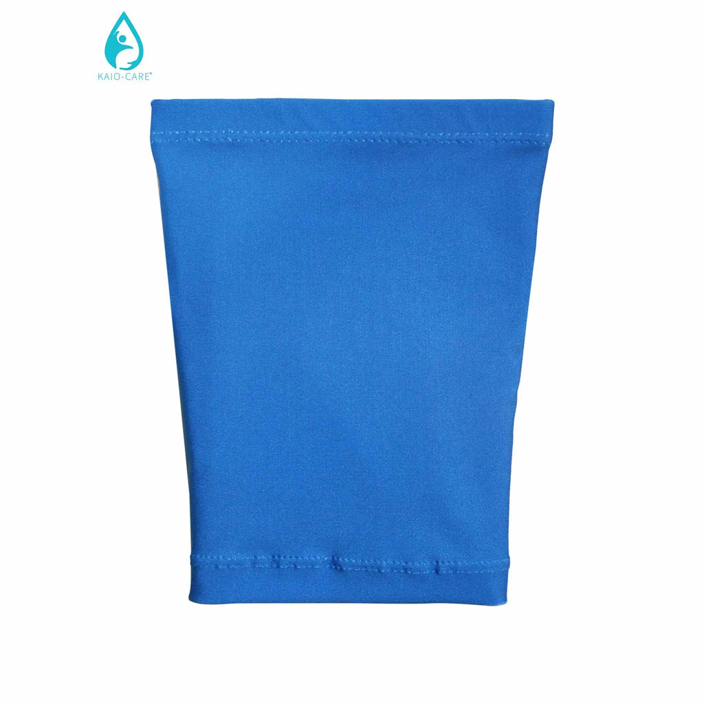 picc line arm sleeve blue lapis color protective cover for catheter with stretch and secure fit
