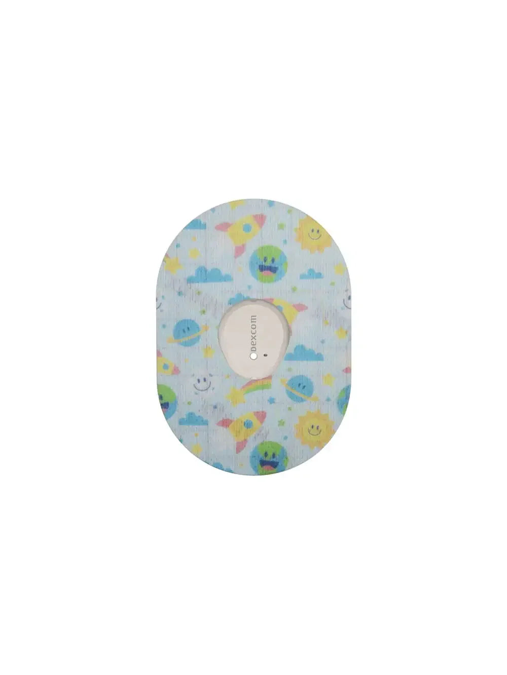 Αυτοκόλλητο επίθεμα για Dexcom G7, σχέδιο Orbit of Joy