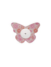 FreeStyle Libre 2 butterfly shape patch in Flower Serenade design, breathable adhesive overpatch to help support sensor wear