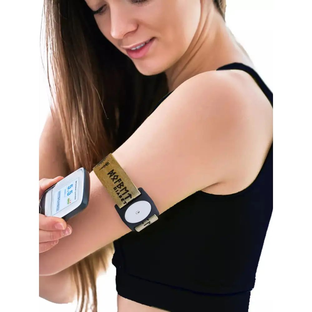 Freestyle Libre 2 Armband Viking Edition with Viking rune design.