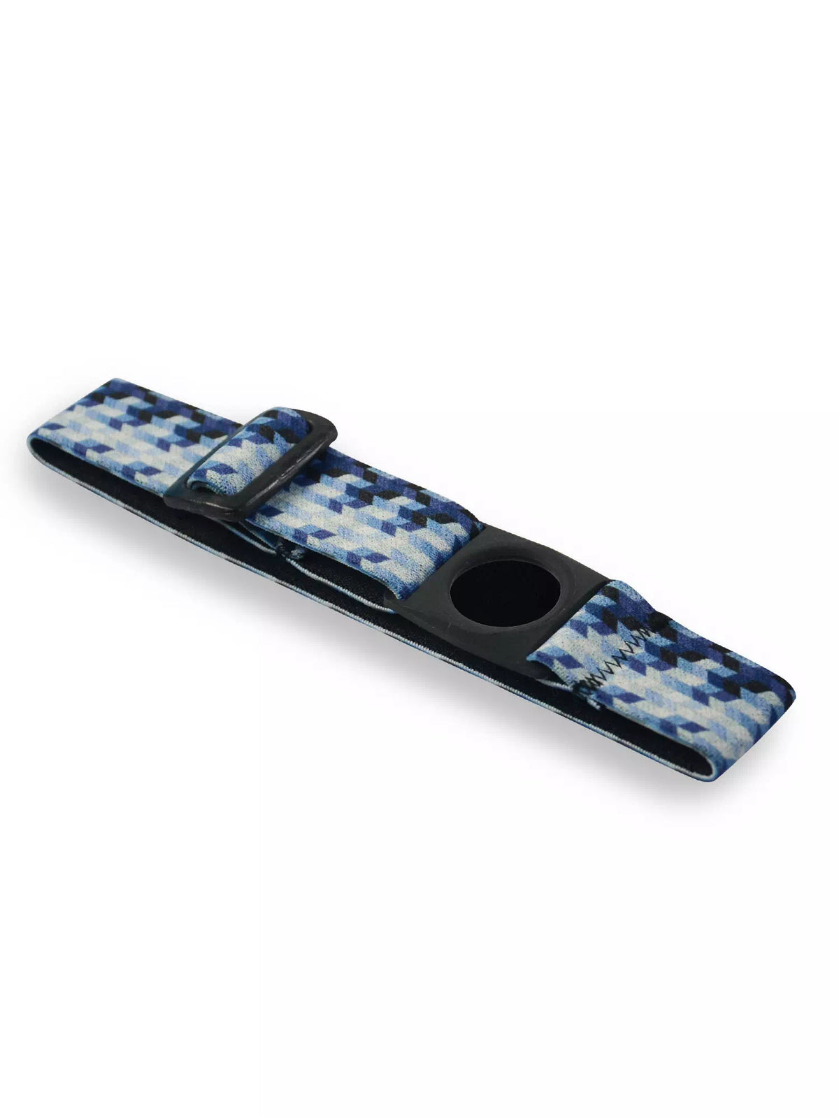 Freestyle Libre 3 Armband with graphic design, adjustable elastic band for sensor security.