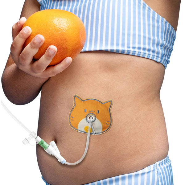 Προστατευτικό για σωλήνα G για παιδιά – Σχήμα γάτα, αρκουδάκι ή λουλούδι | Kaio-Tube Pads