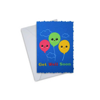 Get Well Soon Greeting Cards - Kaio-Cards