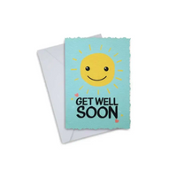 Get Well Soon Greeting Cards - Kaio-Cards