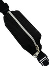 Closed Kaio-Device infusion pump belt with secure zippered pouch
