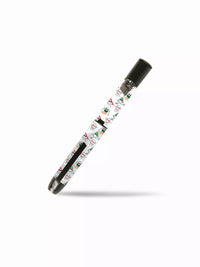 Winter-themed InPen insulin pen stickers with snowmen and reindeer design.