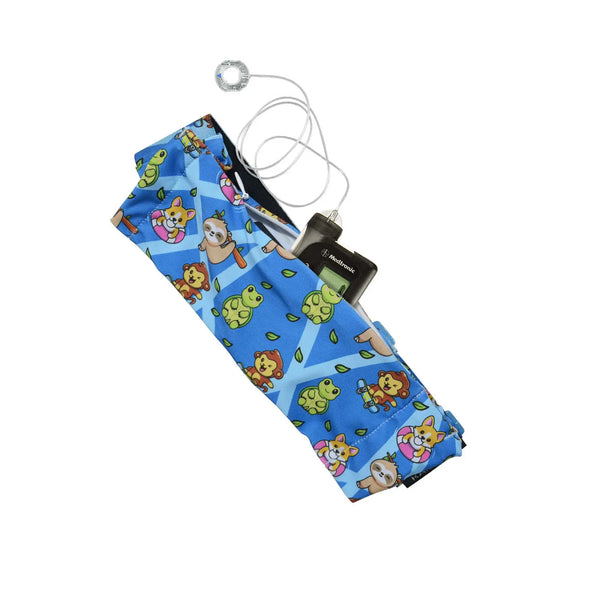 Ζώνη για αντλία ινσουλίνης με γάντζο G, διασκεδαστικό σχέδιο | Dia Belly-Belt