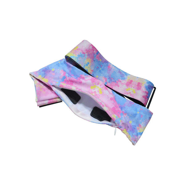 Ρυθμιζόμενη ζώνη για αντλία ινσουλίνης – tie-dye σχέδια, κλείσιμο G-Hook | Dia Belly-Belt 2