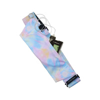 Tie dye insulin pump belt paddle pop pocket design colorful belt for insulin pump users