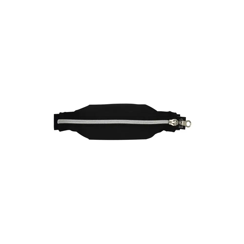 Wide Insulin Pump Belly Pouch with durable zipper closure and reinforced openings.