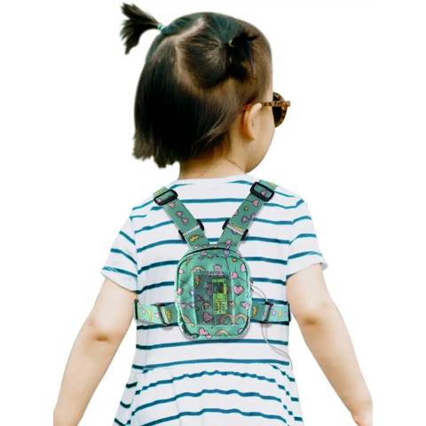 Insulin Pump Harness with Mesh Window For Children