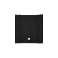 Insulin pump leg band in black, designed for comfort and style.