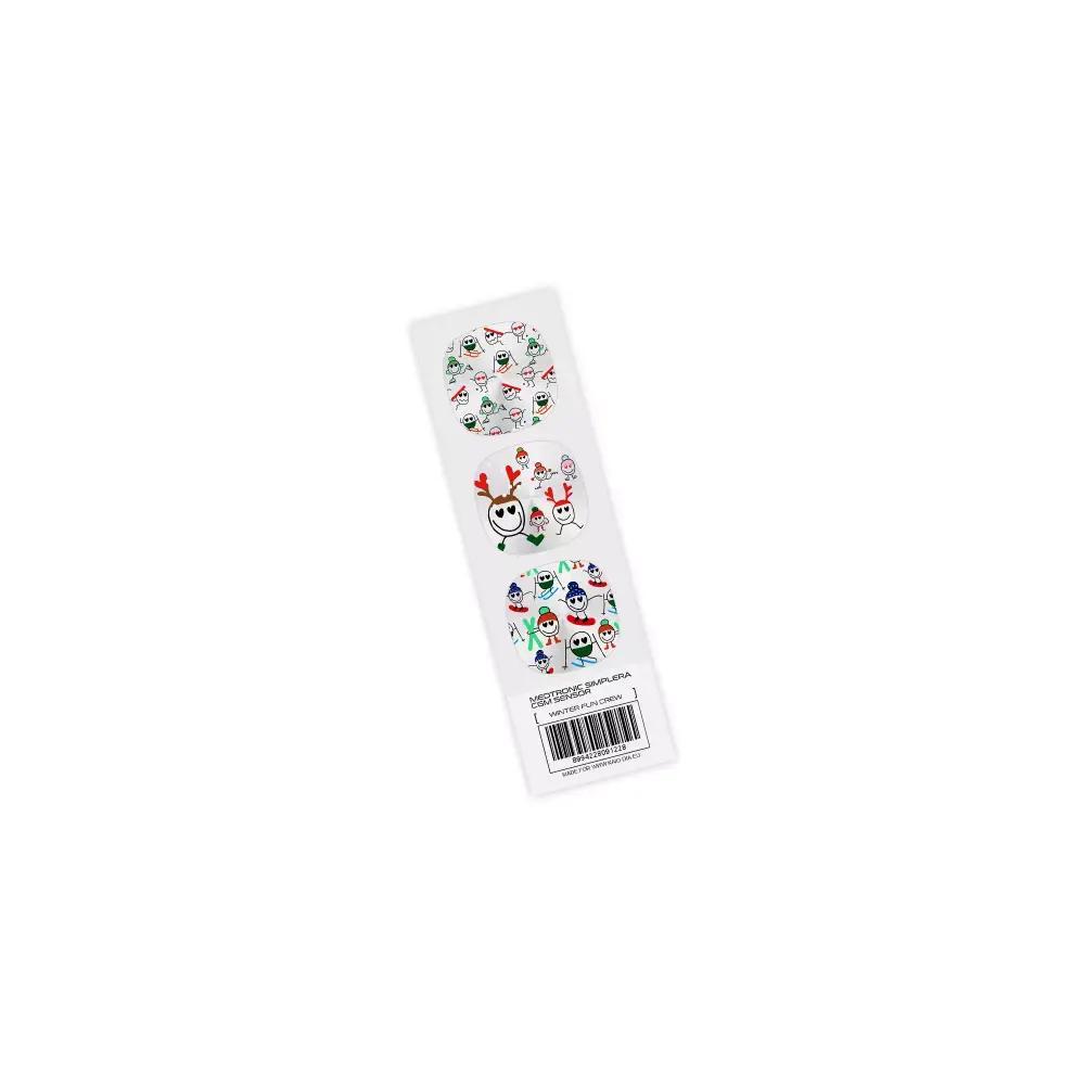 Medtronic Simplera CGM Stickers Winter Edition by Kaio-Dia