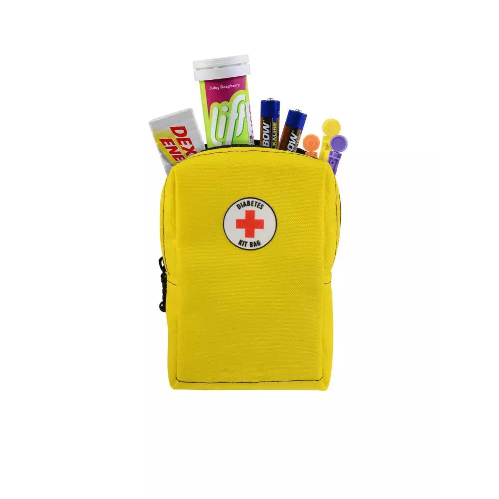 Mini Kit Bag for Diabetics with Essential Supplies and Belt Loops