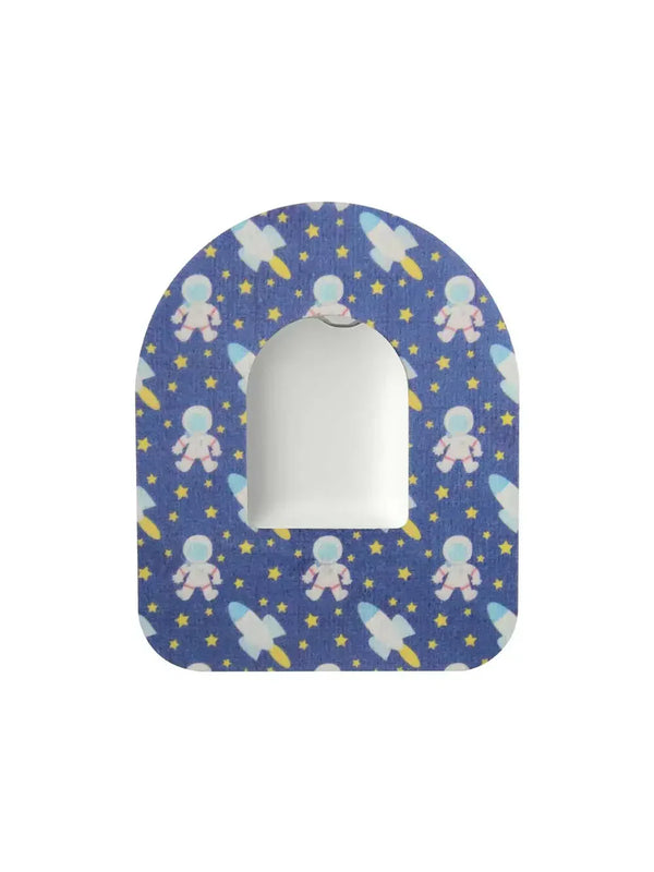 Αυτοκόλλητο επίθεμα για pod Omnipod, σχέδιο Astronaut