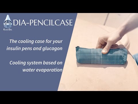 Θήκη ψύξης για στυλό ινσουλίνης, Dia-PencilCase