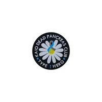 Embroidered Iron-On Patches - Dead Pancreas Club