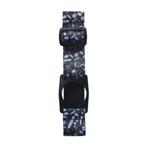 Freestyle Libre Armband in tin box with stickers - Dark