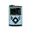 Medtronic MiniMed insulin pump with funny animal sticker design, water-resistant vinyl skin for 630G, 640G, 670G, and 770G models.