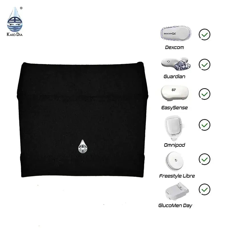 Narrow Diabetic Sensor Armband - Dia-Band, breathable, secure for glucose sensors and insulin pumps.