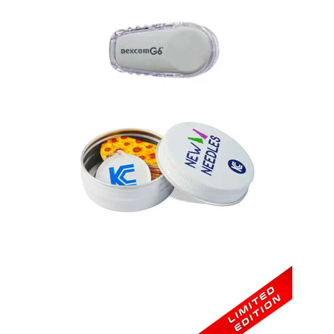Dexcom G6 Stickers in Reusable Tin Can - Female Series