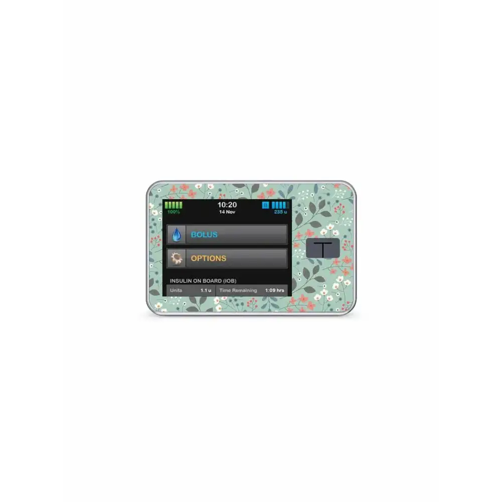 Tandem t:slim Insulin Pump Stickers - Spring Collection