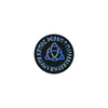 Viking-inspired Diabetes Awareness iron-on patch with Nordic runes.